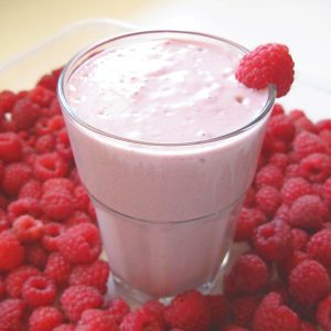 Banana raspberry smoothie recipe