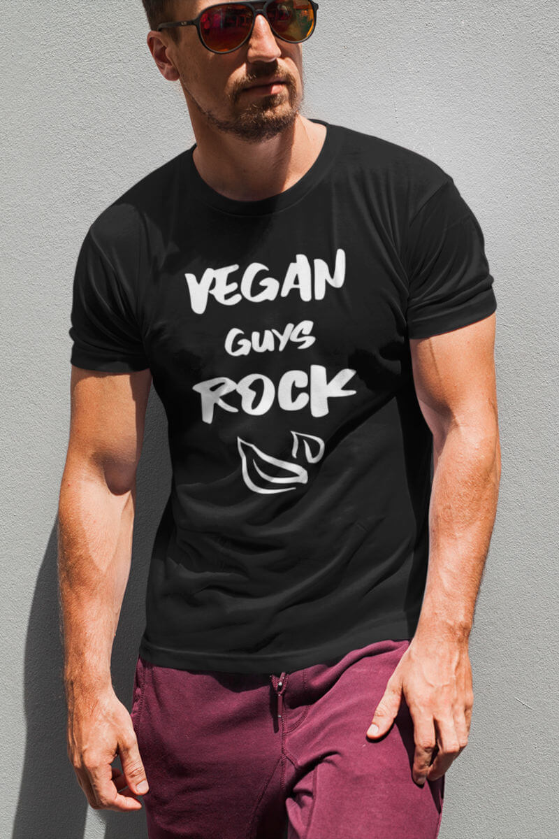 Vegan Guys Rock T-Shirt