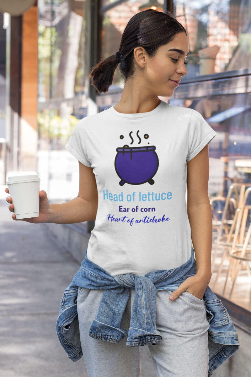 Vegan Witches Brew with Vegetables T-Shirt